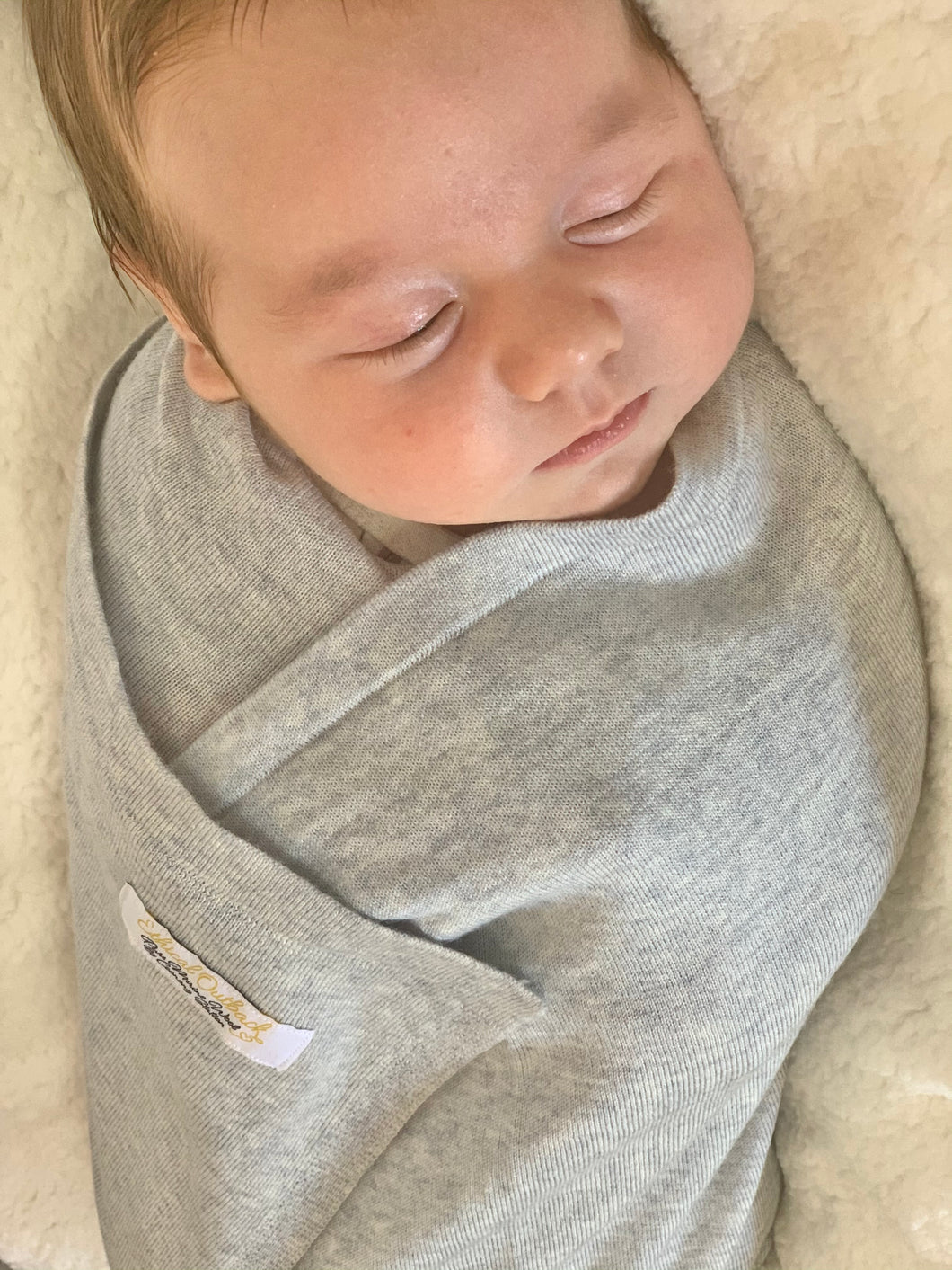 Ethical Outback Wool® Coonong Pure Merino Wool Swaddle